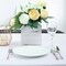 4 pcs 6" Natural Whitewashed Wood Square Plant Holder Boxes Centerpieces Party